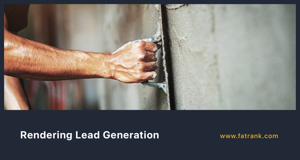 Rendering Lead Generation