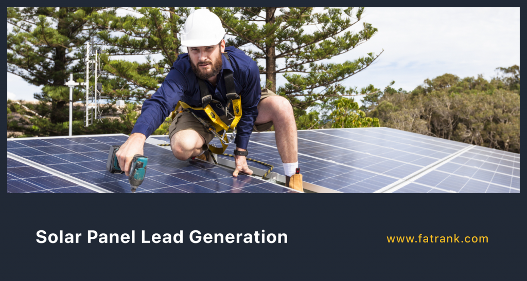 Solar Panel Lead Generation