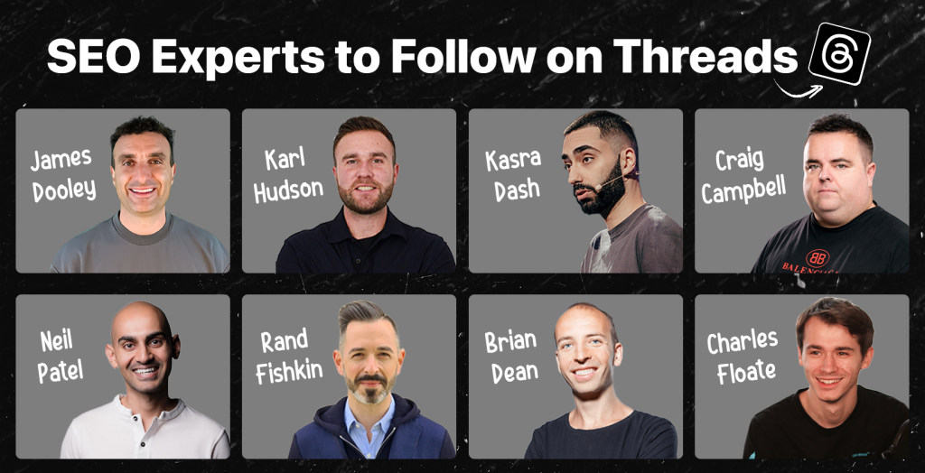 SEO Experts to Follow on Threads