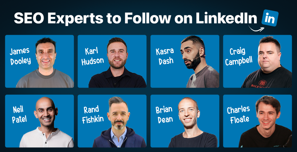 SEO Experts to Follow on Linkedin