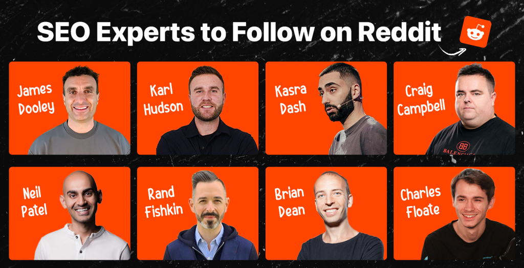 SEO Experts to Follow on Reddit