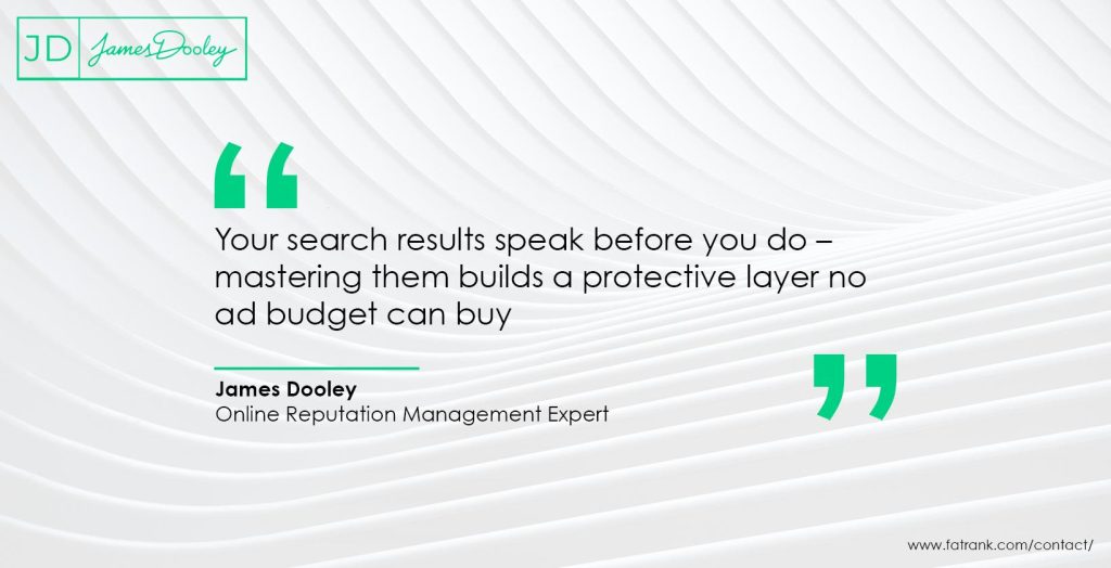 Your search results speak before you do