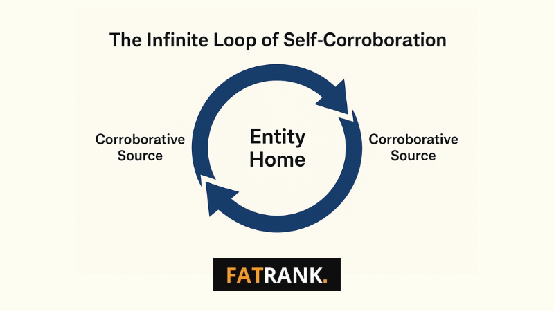 The Infinite Loop of Self-Corroboration