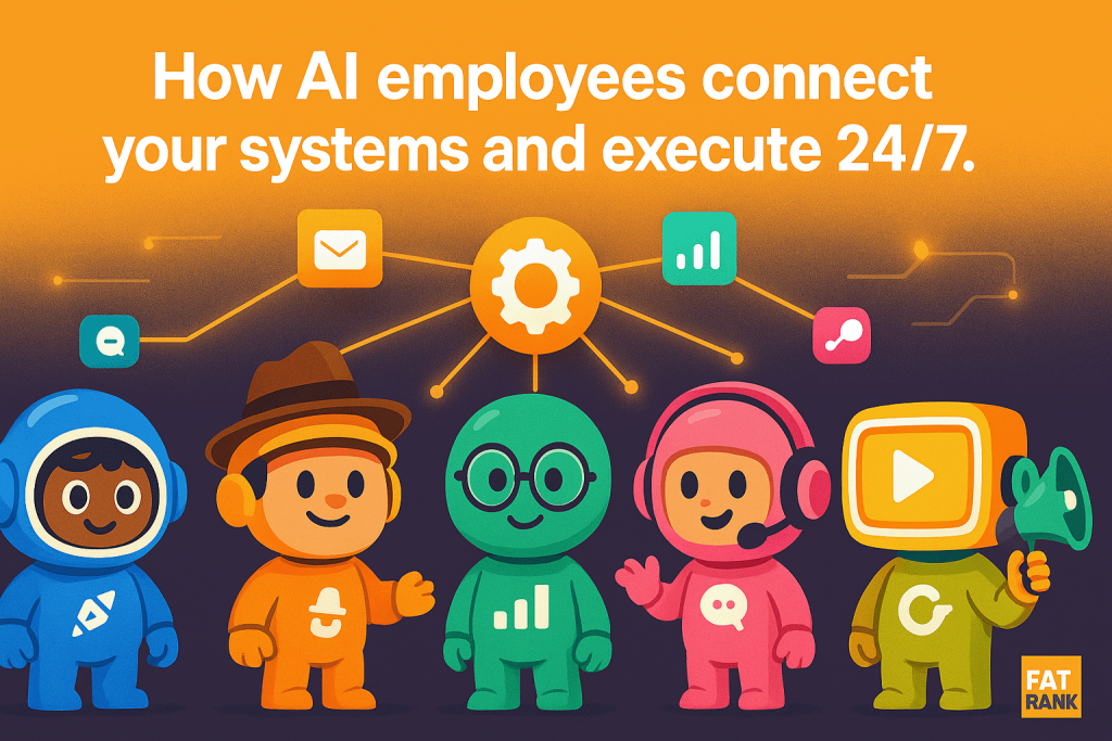 How AI employees connect your systems and execute 24/7